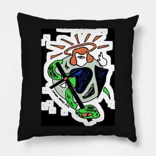 St Micheal Pillow