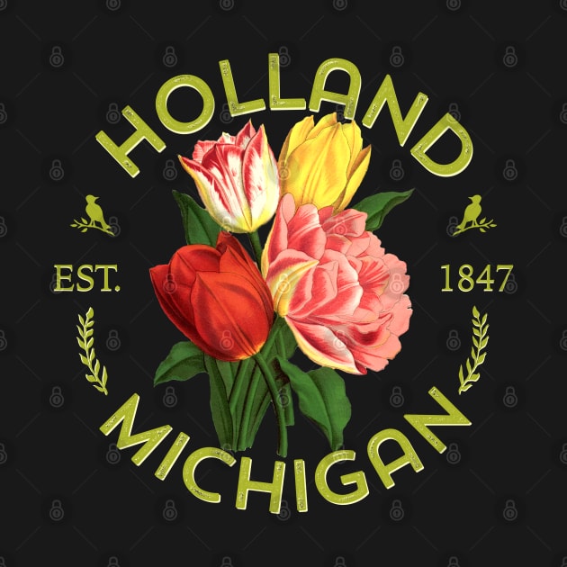 Holland Michigan Gardeners Tulip Flower Floral by Pine Hill Goods