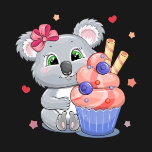 Koala Cupcake T-Shirt