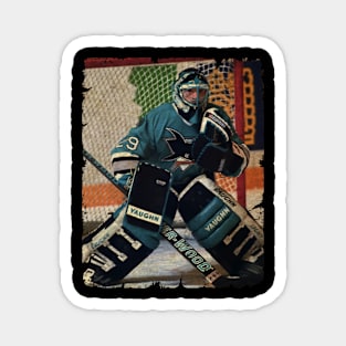 Jimmy Waite, 1993 in San Jose Sharks (15 GP) Magnet