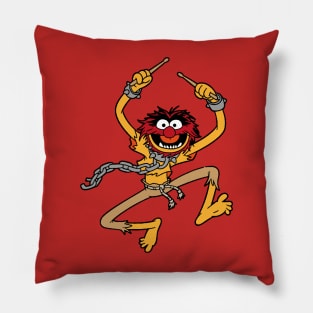 the wild drummer Pillow