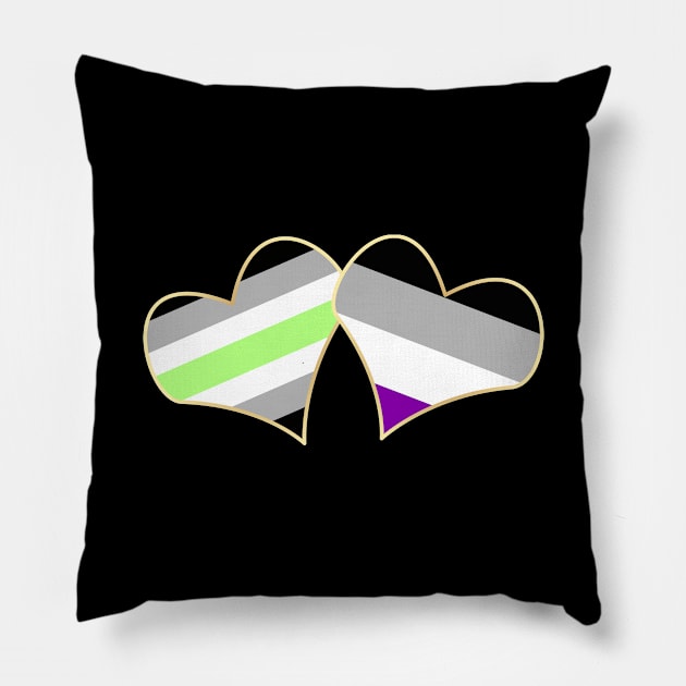 Gender and Sexuality Pillow by traditionation