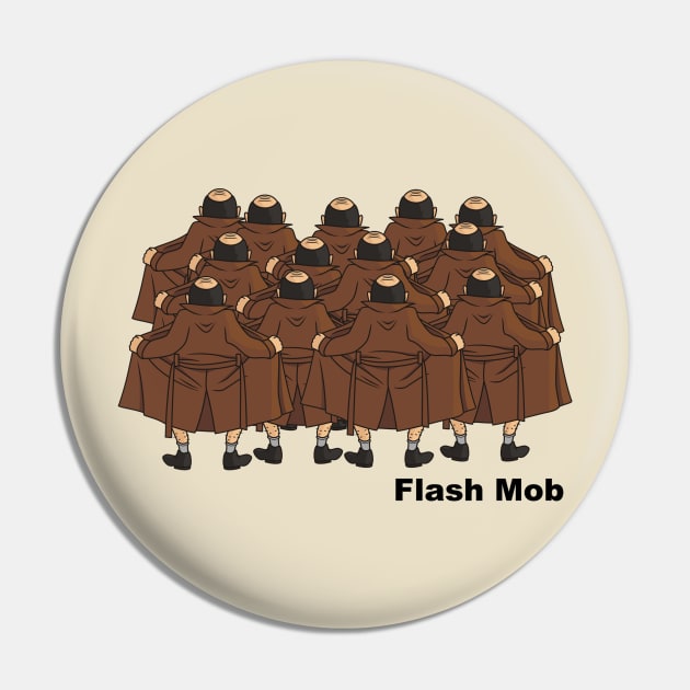 Flash Mob Pin by Cosmo Gazoo