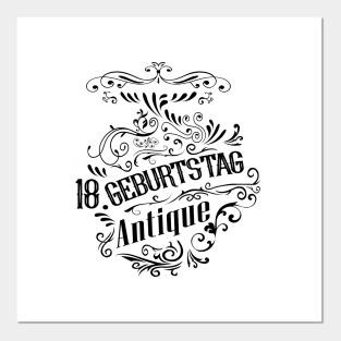 18 Geburtstag Vintage Posters And Art Prints Teepublic