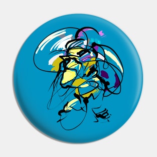 abstract art / star- princess Pin