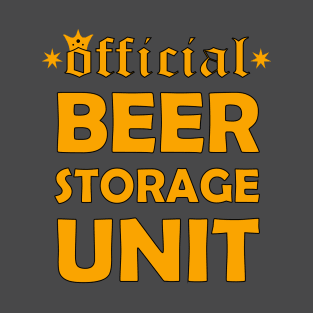 Official BEER STORAGE UNIT T-Shirt