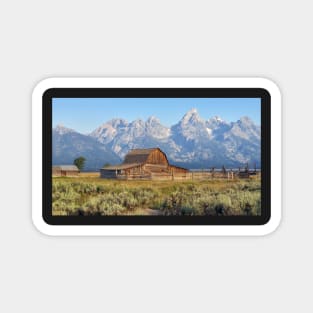 Famous Barn at Grand Teton Magnet