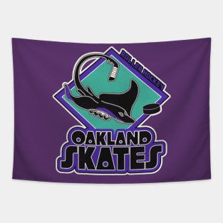 Defunct Oakland Skates Roller Hockey Tapestry