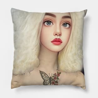 Soft White Lily 2023 Pillow