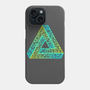 MC Escher triangle Phone Case