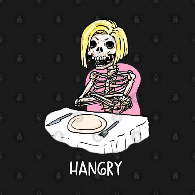 Hangry skeleton by Moonwing