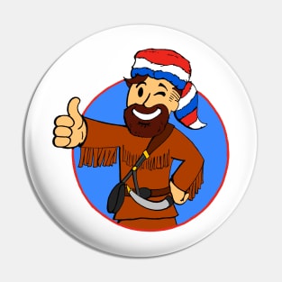 Happy 4th Mountaineer Pin