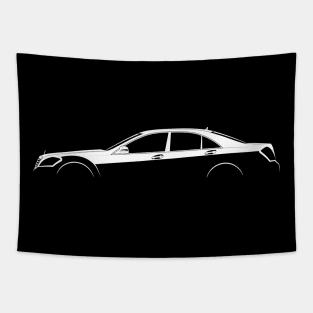 Mercedes-Benz S-Class (W221) Silhouette Tapestry