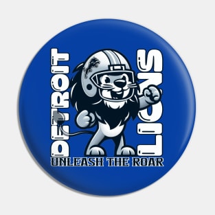 detroit lions unleash the roar Pin