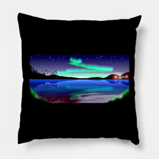 Northern Lights Pillow