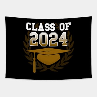 Class Of 2024 Graduation Day Gift Tapestry