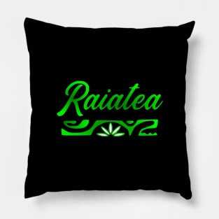 RAIATEA (green) Pillow