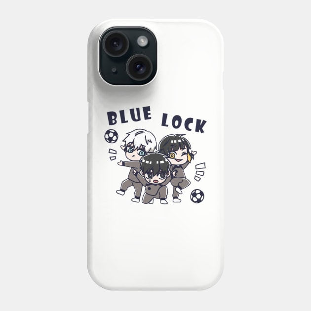 Bluelock chibi Phone Case by Laris Manis Art