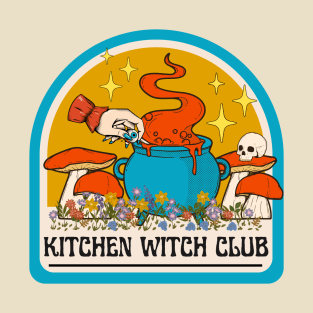Kitchen Witch Cooking Club T-Shirt