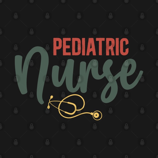 Funny Retro Pediatric Nurse Nursing Sister by Jas-Kei Designs