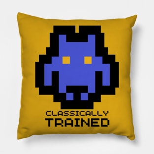 Classically Trained. Sarcastic Saying Phrase, Funny Phrase Pillow