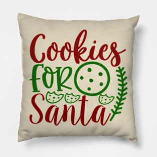 Cookies for santa Pillow