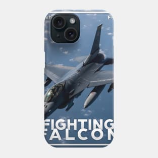 Fighting Falcon F16 Phone Case