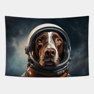 Astro Dog - Pointer Tapestry