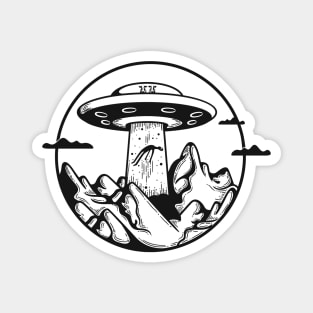 Cows Alien Revenge Magnet