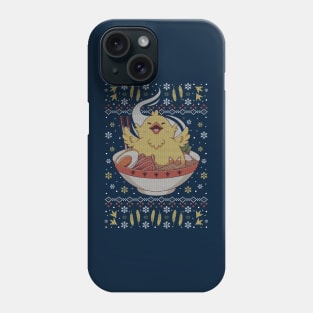 Fat Chocobo Ramen Christmas Phone Case