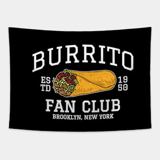 Burrito Fan Club Brooklyn New York Tapestry