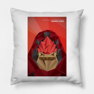 Geometric Urdnot Wrex Pillow