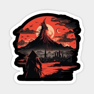 japan Mordor Magnet