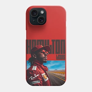 Lewis Hamilton @ Ferrari Phone Case