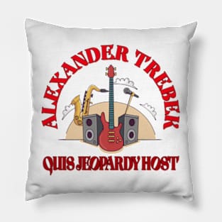 Alexander Trebek T shirt Pillow