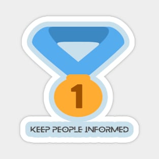 KPI - Keep people informed Magnet