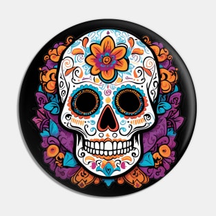 Calavera de la Vida Pin