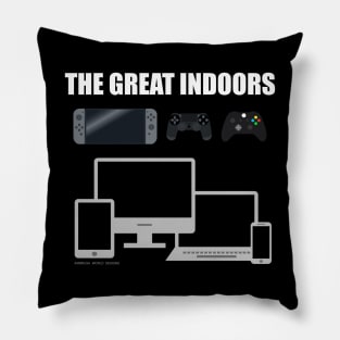 The Great Indoors Gamer Novelty Gift Pillow