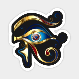 Gold Eye of Horus Magnet