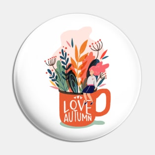 Love Autumn Pin