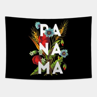 Panama Proud Flag, Panama gift heritage, Panamanian girl Boy Friend panameño Tapestry