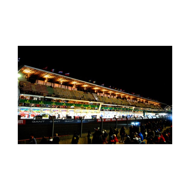 Motor Racing At Night Le Mans 2019 by AndyEvansPhotos