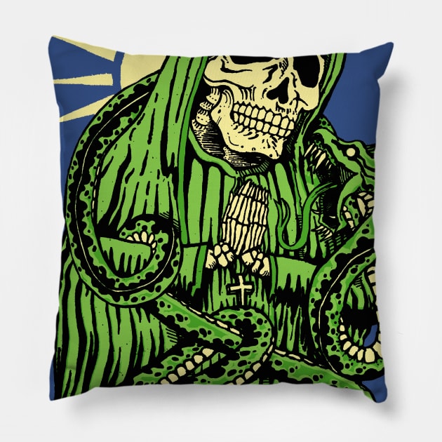 Santa Muerte Pillow by miskel