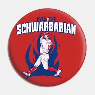 Kyle Schwarber The Schwarbarian Pin