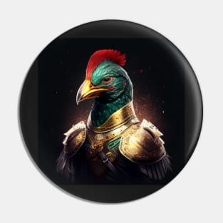 Chicken Knight - Corriander Pin