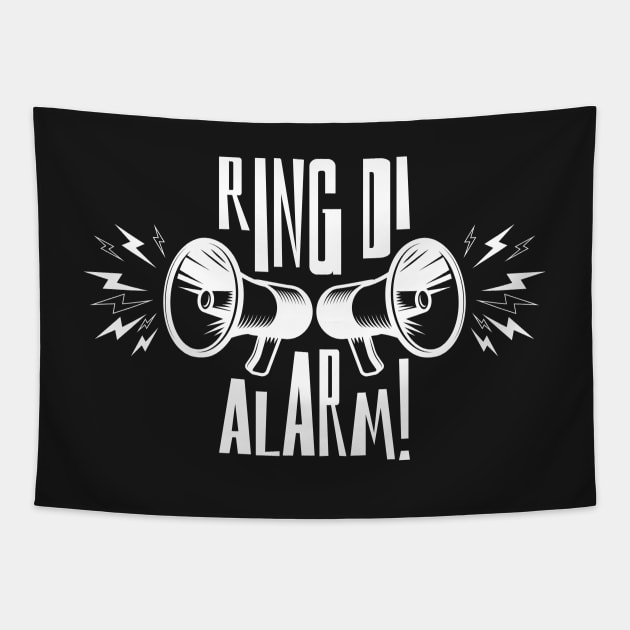 Ring Di Alarm Reggae Tapestry by rastauniversity