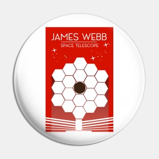 James Webb Space Telescope space art Pin