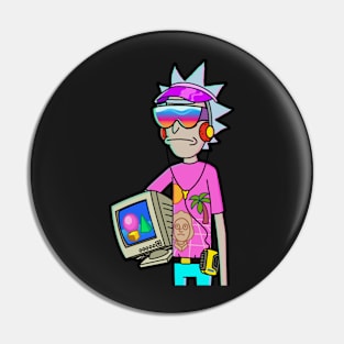 Retro Rick Pin