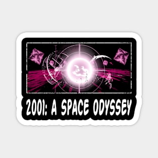 HAL 9000 Style A Space Odyssey Iconic AI Graphic T-Shirt Magnet