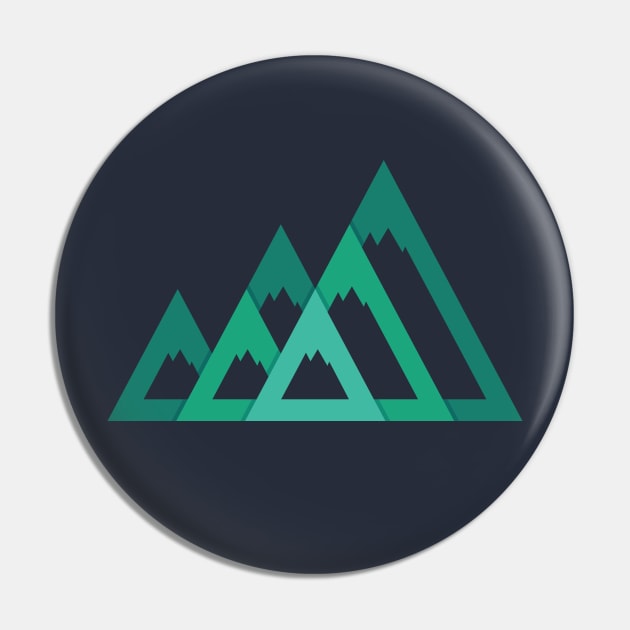 Mountains Pin by yanmos